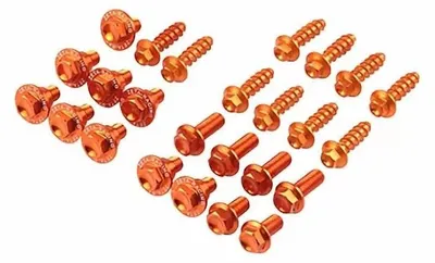 Immagine prodotto di Set bulloni in plastica Alu Ze88-5853 - Zeta Racing