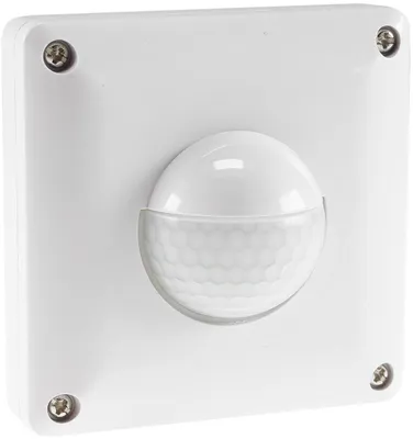 Produktbild von ChiliTec 23337 Unterputz PIR-Bewegungsmelder 190°- IP65 2 & 3 - Draht Technik, weiß