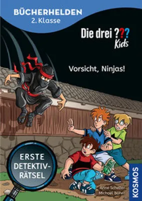 Produktbild von Die drei ??? Kids, Bücherhelden 2. Klasse, Vorsicht, Ninjas!