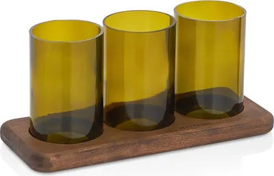 Produktbild von Joy Kitchen™ Multifunktionaler Teelichthalter und Trockenblumenvase | Tischdekoration | Glasvasen | Kerzenhalter | Teelichter | Kerzentablett | Kerzenhalter | Blumenvase