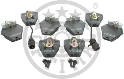 Produktbild von OPTIMAL Bremsbeläge Satz Vorne Bremsklötze für AUDI A8 (4D2, 4D8) BP-10339