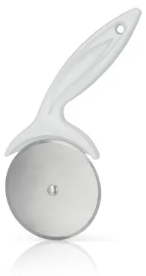 Kuchen- und Pizzaschneider, Edelstahlklinge, Alugriff, 25 cm