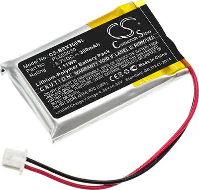 Immagine prodotto di TECHTEK Batteria compatibile con [BlueParrott] VXI B350-XT sostituisce PL602030
