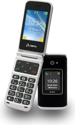 Produktbild von Olympia VITUS 2G Mobiltelefon schwarz I UKW-Radio I Kamera I Direktwahltasten I SOS-Taste I HAC