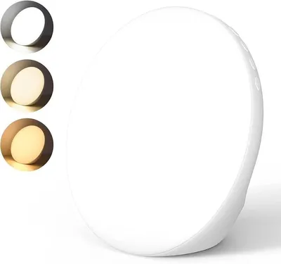 Produktbild von Tageslichtlampe 10000 Lux, Lichttherapielampe mit Einstellbaren Lichtfarben, Helligkeiten und Timer-Einstellungen, UV-Freie Sonnenlampe