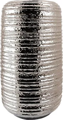 Produktbild von Kaheku Vase Medan silber, Ø 25,5 cm, H= 45,5 cm  7833035597