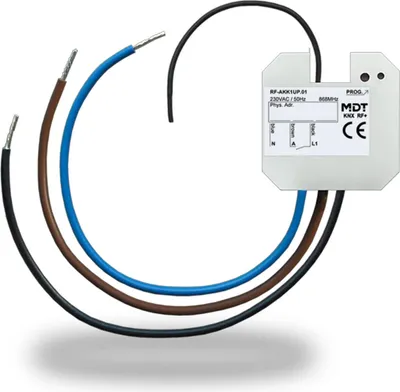 Immagine prodotto di MDT KNX-RF+ Attuatore di commutazione 1 canale Up, 1 pz.
