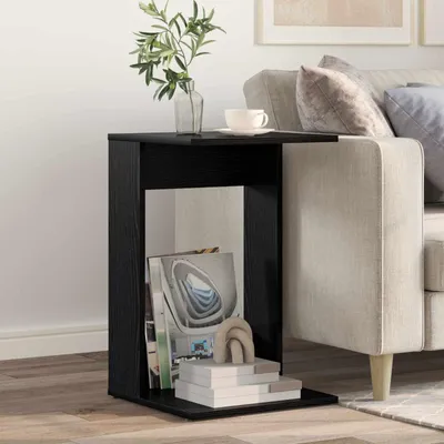 Produktbild von "2026 Aktion"Konsolentisch, Moderner Beistelltisch,Flurtisch, Schwarz Eichen-Optik 40 x 38 x 62,5 cm GermanyMöbel 82513 - Konsolentische