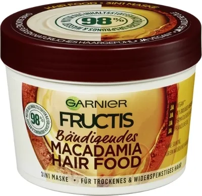 Produktbild von Garnier Fructis, Haarnahrung, Conditioner, Macadamia, 390ml