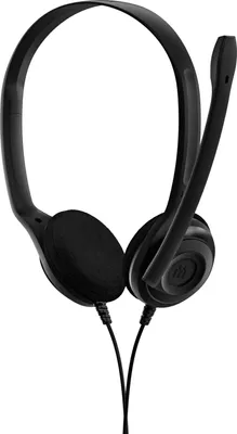 Image de EPOS Casque d'écoute stéréo filaire pour le bureau Noir avec microphone Anti-bruit PC Mac