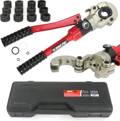 Obrázek produktu pro MAR-POL Kleště lisovací na trubky PEX 12t 16-32mm, U/V/TH M55915