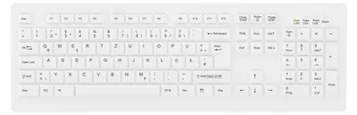 Produktbild von Active Key MedicalKey AK-C8100 - Tastatur - kabellos - 2.4 GHz - Deutsch - weiß