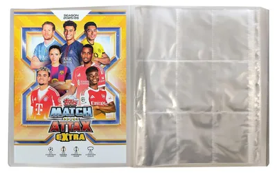 Produktbild von Topps - Match Attax Champions League 2025/26 EXTRA Trading Cards - 1 Leere Sammelmappe