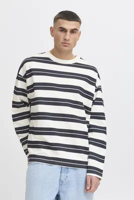 Produktbild von !SOLID SDPEACE Herren Sweatshirt Pullover Sweater 100% Baumwolle oversize