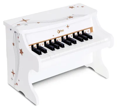 Zdjęcie produktu dla CLASSIC WORLD Drewniane Pianino dla Dzieci + Książeczka do Nauki