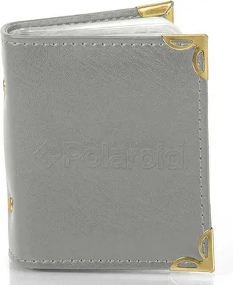 Produktbild von Polaroid Fotoalbum Aus Kunstleder Grau  Grau One Size