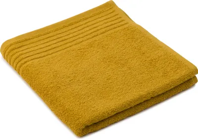 Produktbild von Handtuch - Senffarben - 50 x 100 cm - Baumwolle