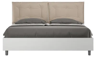 Immagine prodotto di Letto Matrimoniale 160x190 cm con Rete Annalisa Egos Tortora