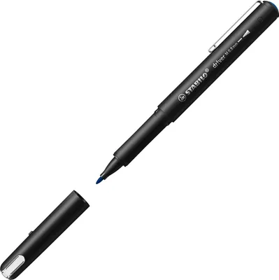 Produktbild von STABILO dr!ver Fineliner Medium Blau 1 Stück(e)