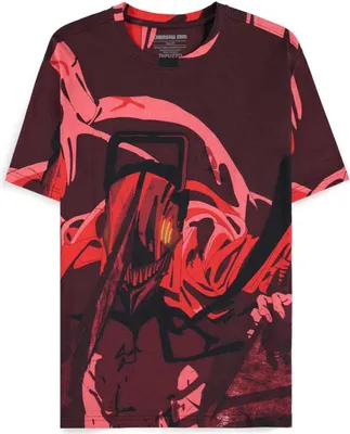 Produktbild von Chainsaw Man T-Shirt Rage all Over Größe M