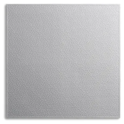 Produktbild von Decosa Deckenplatten Turin - 50 x 50 cm 40 Platten = 10 qm - Edle Deckenpaneele weiß in Putz Optik - Nachbildung Paneele aus Styropor - Decken Styroporpaneele