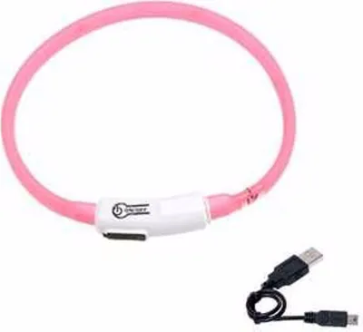 Produktbild von Karlie - Visio Light Led Halsband Katze Rose, 35Cm