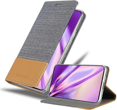 Produktbild von Cadorabo Hülle für Honor 30 Schutzhülle in Grau Handy Hülle Etui Book Case Cover