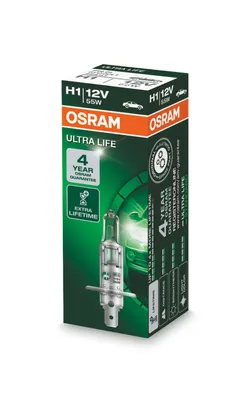 Obrázok produktu pre OSRAM ULTRA LIFE H1 P14.5s 12 V/55 W (balenie po 1 ks)