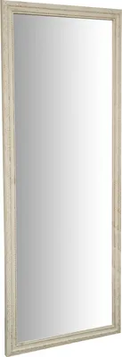 Produktbild von Lange wandspiegel 180x72x3 cm, Wandspiegel groß mit Holzrahmen, Ganzkörperspiegel, Antik Weiß
