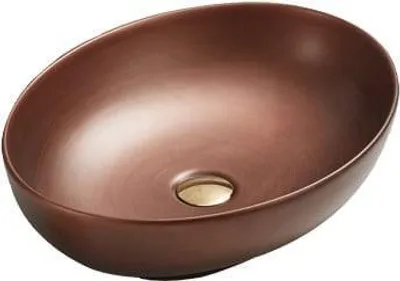Produktbild von Mexen Iko Aufsatzwaschbecken 52 x 39 cm, kupferfarben - 22245251