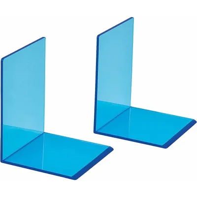 Obrázok produktu pre MAUL akrylový stojan na knihy 10 x 10 x 13 cm transparentný modrý