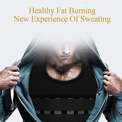 Obrázek produktu pro Zátěžová vesta pro silový trénink a fitness, 50 kg, oxfordská tkanina