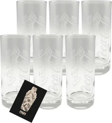 Produktbild von Coca-Cola Longdrink Gläser 6er-Set - 0,3L geeicht