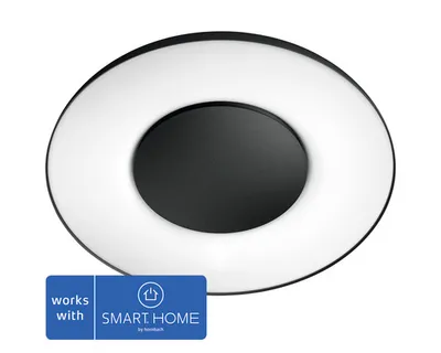 Obrázok produktu pre Philips Hue White ambience 8719514341357, Inteligentné stropné svetlo, Bluetooth/Zigbee, Čierna, LED, Kov, Plast, Žiarovky bez možnosti výmeny