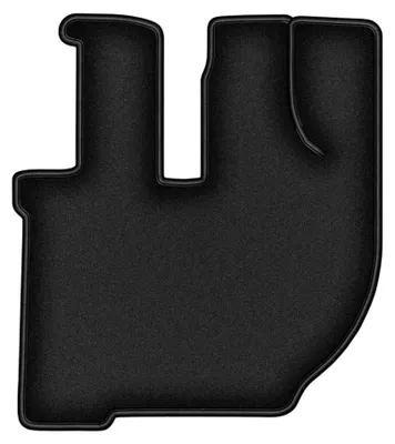 Imagen del producto de Alfombrilla conductor de moqueta para Volvo FH I 1993-2002 (comercial) – 1 pieza, negra, a medida – Wielganizator DURBAN