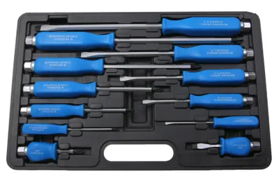 Produktbild von KRAFTMANN 7890 Schraubendreher-Satz, 12-tlg.