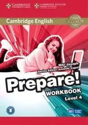 Imagen del producto de Cambridge English Prepare! Level 4 Workbook with Audio
