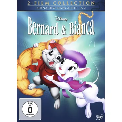 Obrázok produktu pre Bernard und Bianca 1+2, Doppelpack DVD
