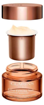 Produktbild von Clarins Extra-Firming Night Cream - Dry Skin Refill, Nachtcreme, Frauen, trockene Haut, Gesicht, Aufhellend, Kräftigend, Anheben, Nährend, Glättend, 50 ml