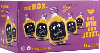Immagine prodotto di Little Coward Magic Mango Premium Liqueur The Party Shot 12er