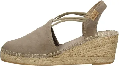 Image de Toni Pons Tremp Sandalen Touwzool - Taupe - Maat 44
