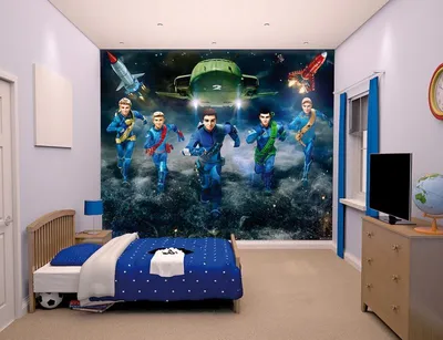 Immagine prodotto di Walltastic, Murale decorativo 243 x 304 cm Thunderbirds, 43732