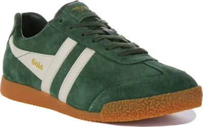 Immagine prodotto di Gola Classics Harrier Scarpe da ginnastica stringate in pelle scamosciata da donna Verde - undefined / Camoscio verde