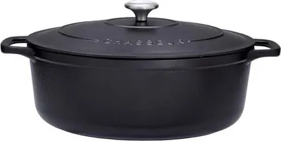 Image de Cocotte ovale en fonte 35cm noir - Chasseur - PUC473501 -