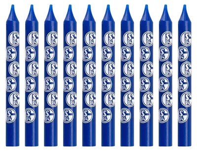 Produktbild von FC Schalke 04 Geburtstagskerzen 10er-Pack