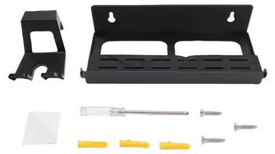 Produktbild von Wandhalterung aus Metall, passend für Switch 2 Game Dock, 12 Kartensteckplätze, Halter, platzsparendes Regalzubehör