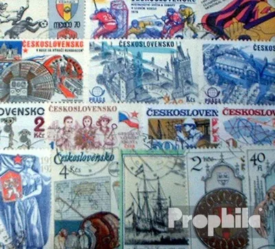 Produktbild von Briefmarken Tschechoslowakei 250 verschiedene Sondermarken