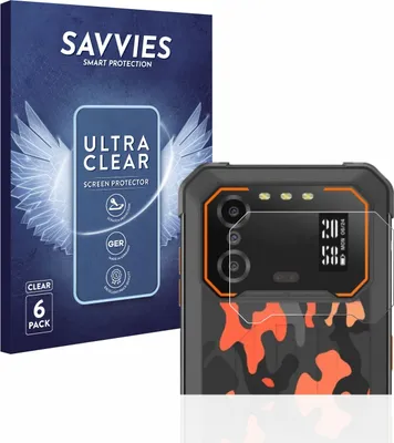 Produktbild von 6x Für iiiF150 B1 Pro (NUR Kameraschutz) Schutzfolie Savvies Displayschutz Display Schutz Folie Klar Transparent