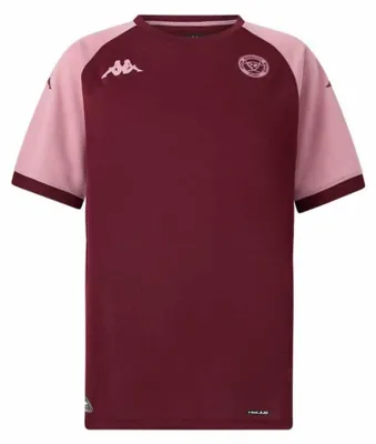 Produktbild von Kappa Mokiba 351Y46W Trainings-T-Shirt für Erwachsene, Bordeaux, Größe S