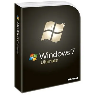 Produktbild von Microsoft Windows 7 Ultimate, DE, Box, 1 Benutzer, 20 GB, 2 GB, DEU, DirectX 9.0 +